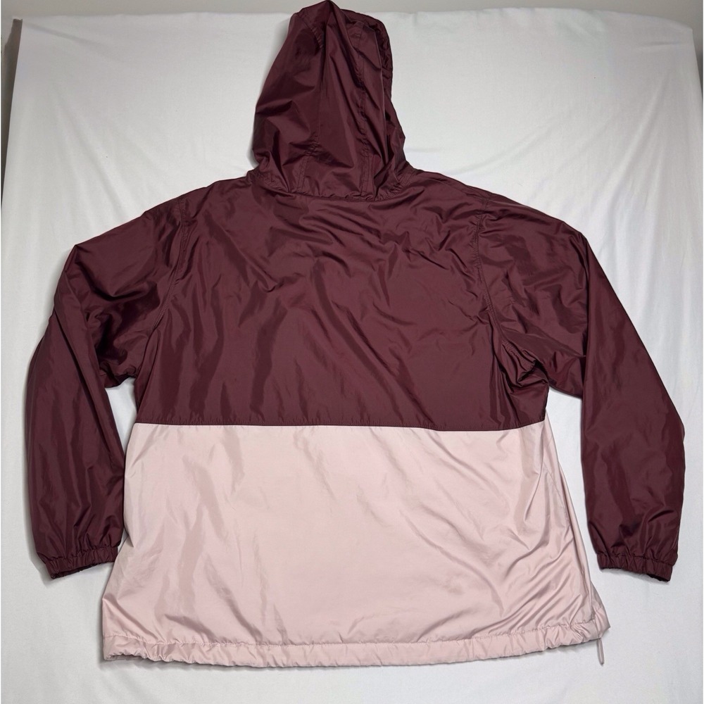 Columbia Center Ridge Lined Windbreaker Hooded Womens‎ Size 2X *read* - Picture 4 of 7